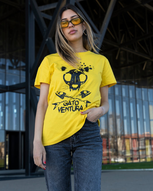 Camiseta Gato Ventura color